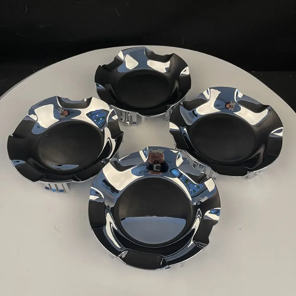 Set/4PCS 2007 2013 Silverado Tahoe Avalanche Suburban Wheel hub Center Cap for Chevrolet Electroplate Silvery