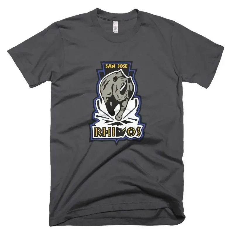 San Jose Rhinos T Shirt Roller Hockey International Rhi