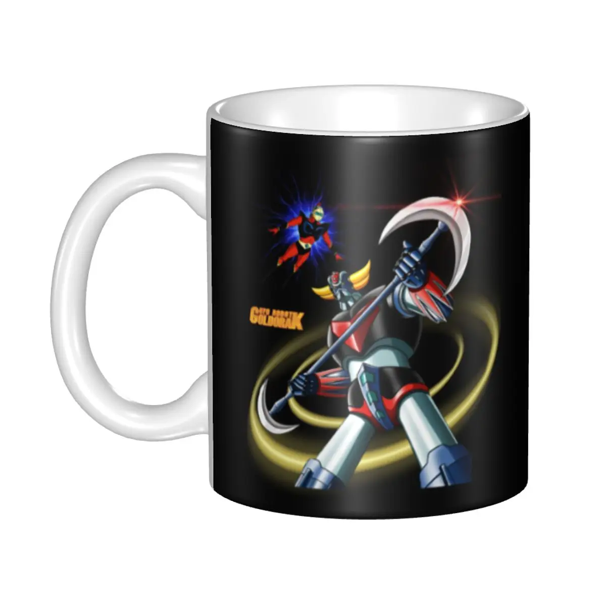

UFO Robot Goldrake Mugs Custom Grendizer Anime Manga Coffee Ceramic Mug Cup Creative Gift