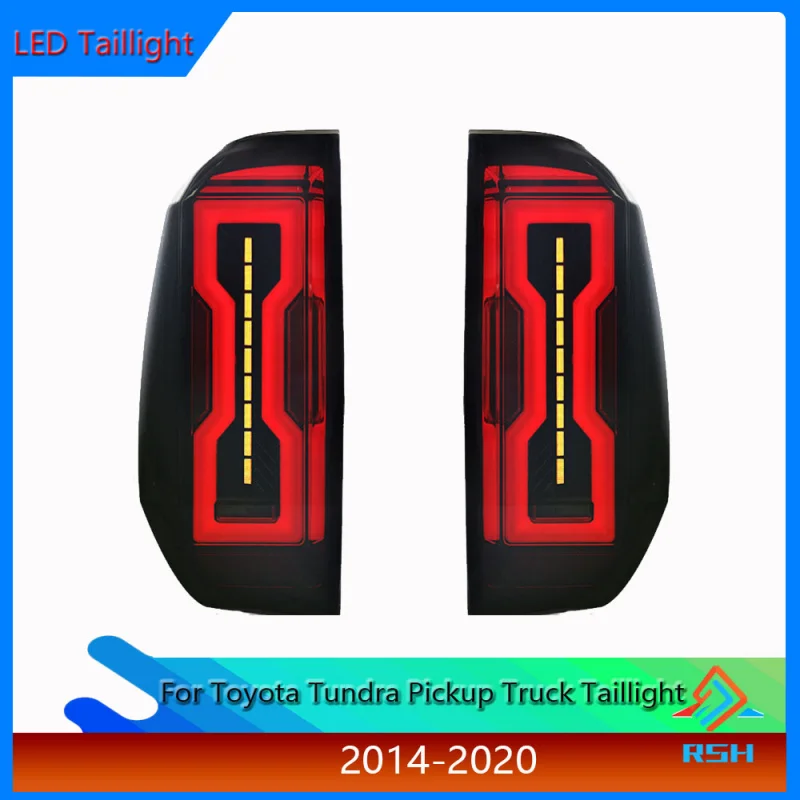 

For Toyota Tundra Pickup Truck Taillight 2014-2020 Modified LED Running Lights And Turn Signals Brake Rear Lamp Plug And Play