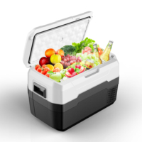 30L cooler box 12v 24v dc compressor portable RV outdoor refrigerator 12 volt car fridge freezer