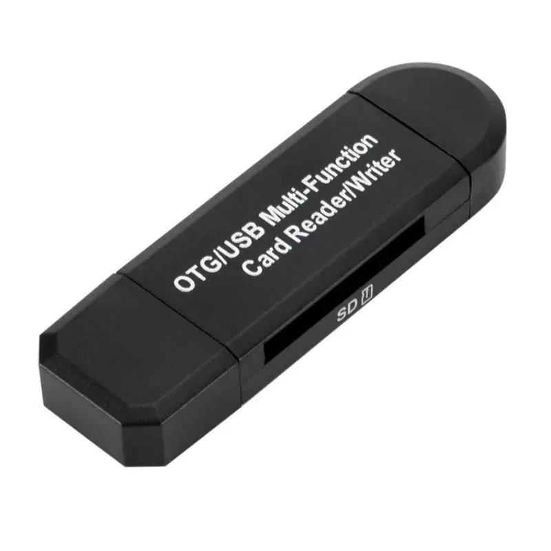 สวัสดี2 in 1เครื่องอ่านการ์ด OTG Micro SD USB 2.0เครื่องอ่านการ์ด2.0สำหรับ USB ADAPTER Micro SD แฟลชไดร์ฟสมาร์ทการ์ดความจำเครื่องอ่านการ์ด