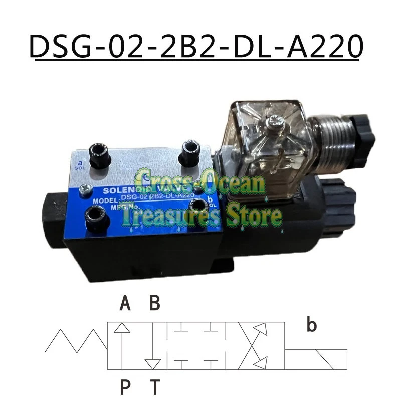 

DSG-02-3C2 2B2 3c4 2D2 03-3c6-dl LW D24 A220Гідравлический реверсивный электромагнитный клапан