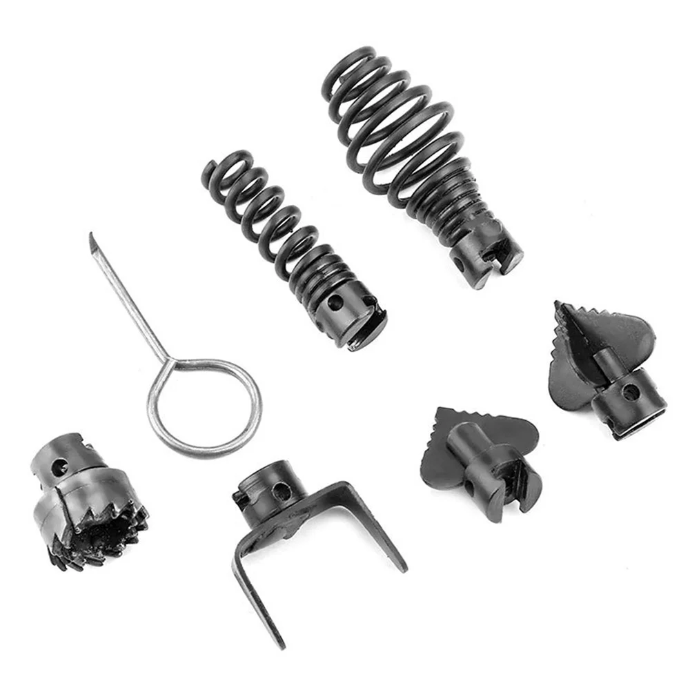 

General Tools For Spring Cleaning Machines Clear Various Blockages Spiral Sawtooth Cutting Head C-type Grease Cutting Head