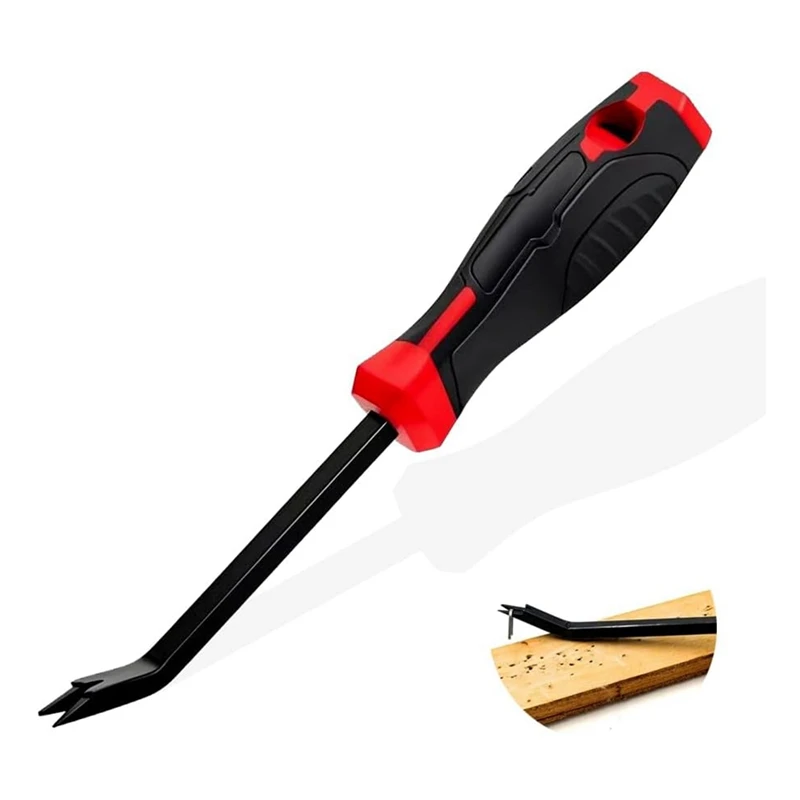 Heavy Duty Staple Remover Tool for Upholstery, Carpets, and Furniture Repair-A26I