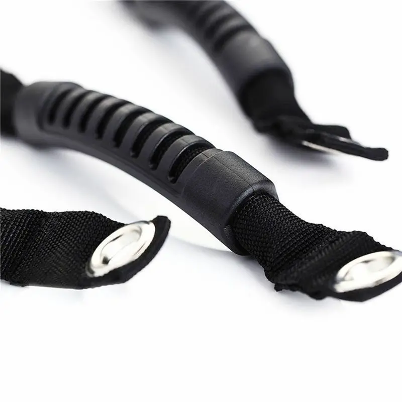 A60E-8Pcs Grab Handles Black Rear Seat Safety Grab Padded Roll Bars For Jeep Wrangler JK TJ