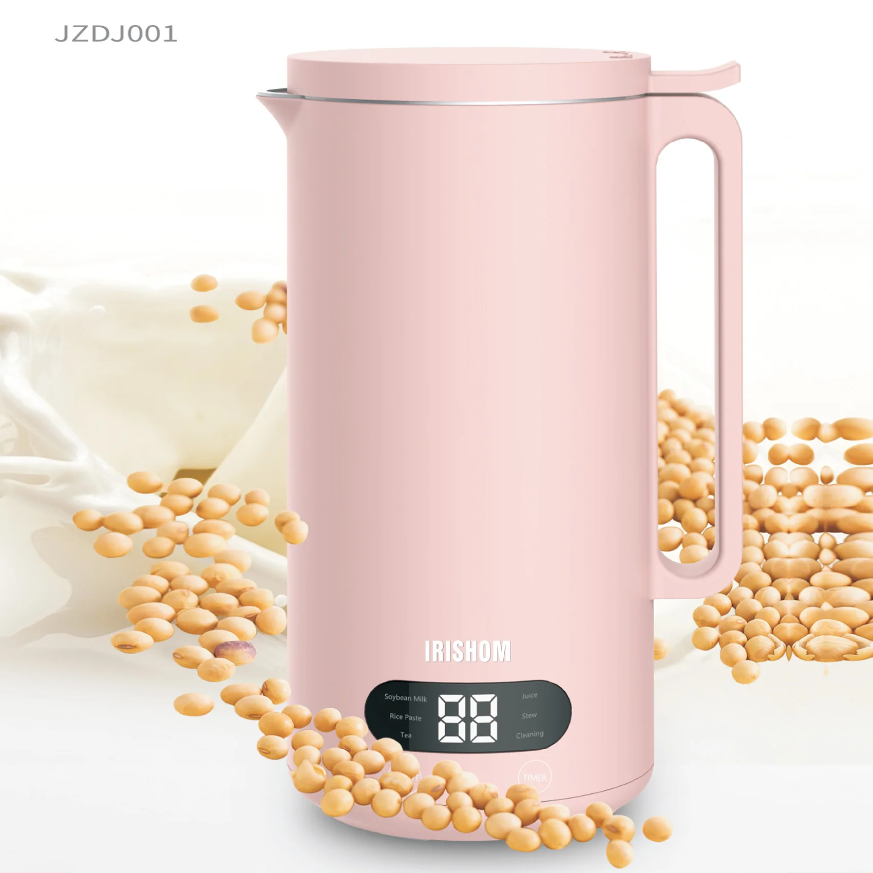 Mini Soy Milk Maker Automatic 110V/220V Multi-Functional Portable Blender No-Filtering Required for Quick And Easy Milk Preparat image 5
