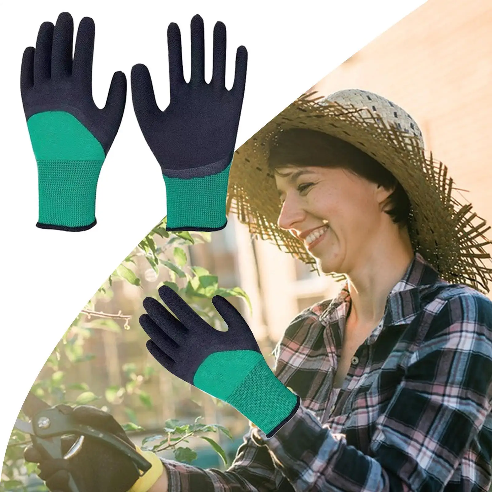 Gardening Gloves Thorn Proof Protection Glove Breathable Garden Gloves Waterproof for Cactus Rose and Blackberry for Women/Men