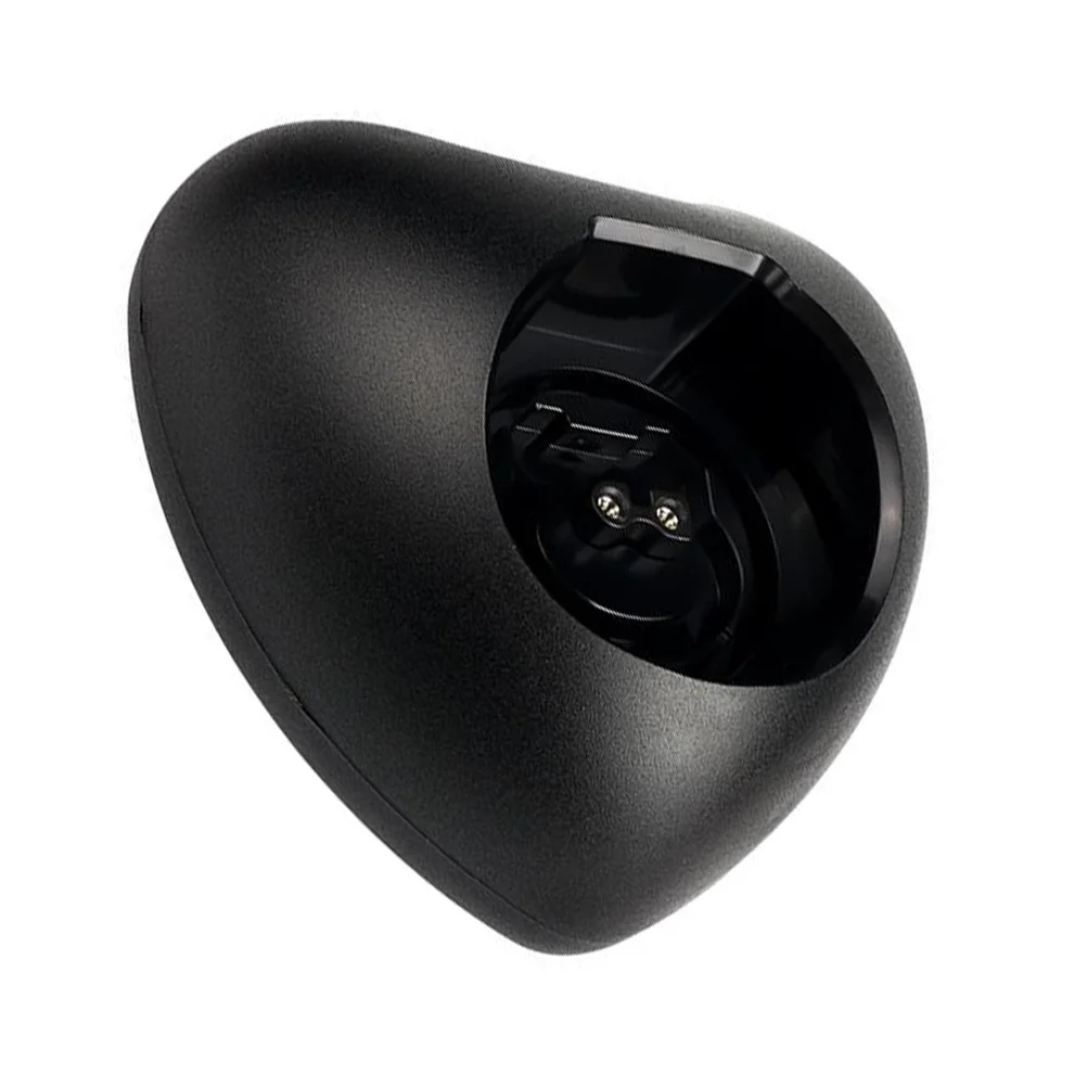 1 قطعة مقص الشعر الكهربائية حامل صغير الحجم عدم الانزلاق أسفل الراقية الملمس USB شحن قاعدة لتخزين مقص الشعر