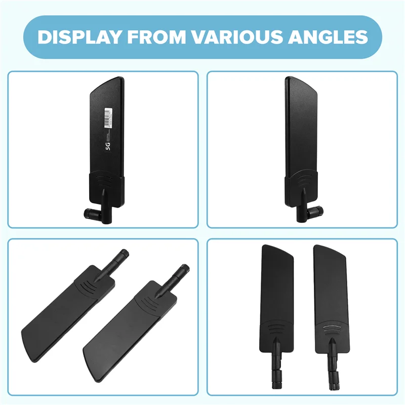 AEE7-5G/3G/4G/GSM Vollband-Klebestift Omni Wireless Smart Meter Router Modul Verstärkung 40Dbi Antenne, SMA-Stecker