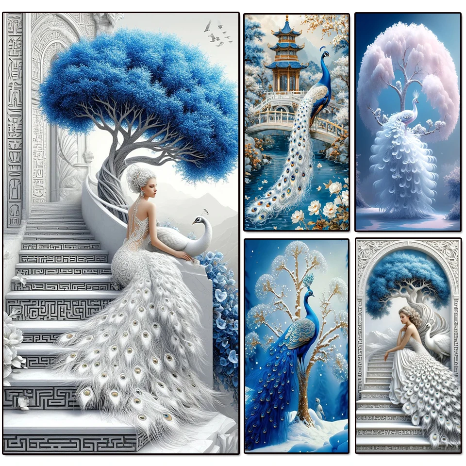 2025 ダイヤモンドアート ペacock フェアリー 縫い物 クリスマス飾り：DIY で作る魔法のクリスマスツリーオーナメントの完全ガイド