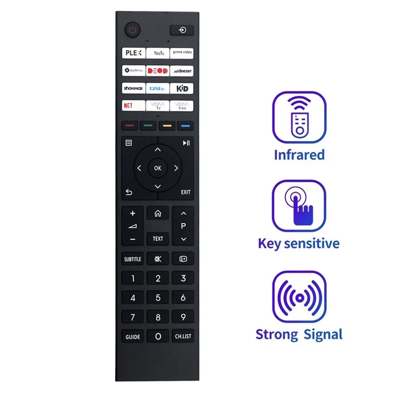 استبدل جهاز التحكم عن بعد CT-95068 لجهاز التحكم عن بعد TOSHIBA Smart TV CT-95068-BTFL
