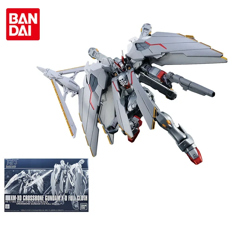 

Bandai Gundam Model Kit Аниме Фигурка PB Limited HGUC XM-X0 Crossbone Gundam X-0 Полная тканевая экшн-игрушка Фигурка Игрушки для детей