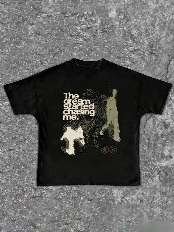 2026 Vintage Fingerprint Silhouette Graphic T Shirt Kids Adults Short Sleeve Tee Inspirational Quote Streetwear Crew Neck Tshirt