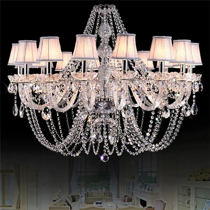 SOFEINA European Luxury Crystal Pendent Lamp Living Room Restaurant Bedroom Villa Hotel Clothing Store Beauty Salon Chandelier image 6