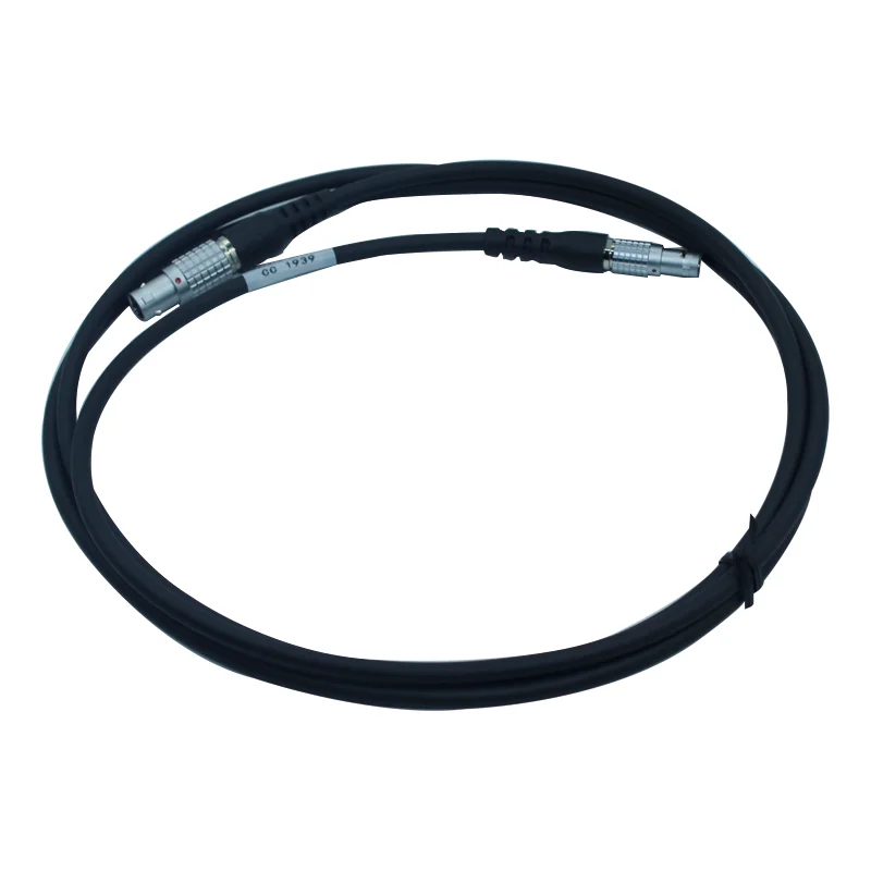 brand new 409678 GEV52 power cable for leica total station GEB70 GEB71 battery 5pin+5pin External power cable 1.8m