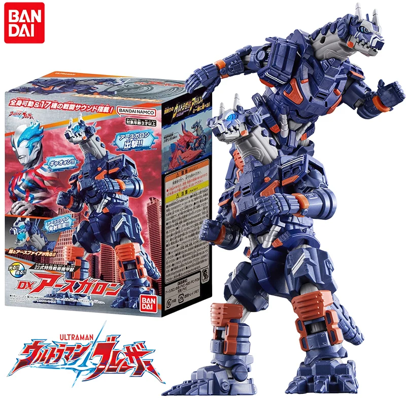 

Bandai Genuine DX Ultraman Blazar Anime Figure Earth Garon Action Toys for Boys Girls Kids Christmas Gift Collectible Model