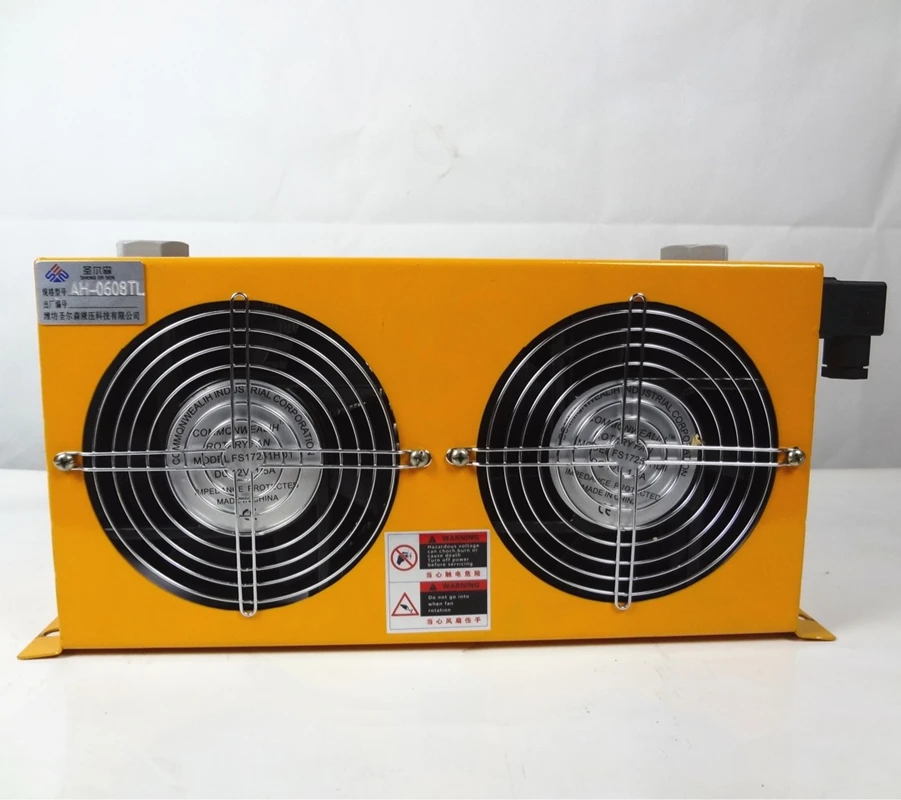 

Hydraulic oil - air cooler hydraulic oil radiator double fan radiator