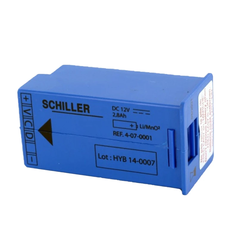 Original Schiller FRED EASY AED Defibrillation Battery 4-07-0001 Medical Battery 12V