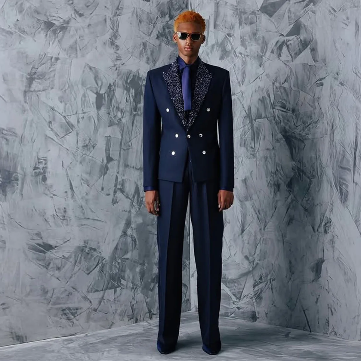 

Роскошные мужские костюмы с бриллиантами, облегающие, из 2 предметов, свадебные смокинги для жениха, блестящие мужские пиджаки для выпускного вечера, индивидуальный пошив, trajes para hombre