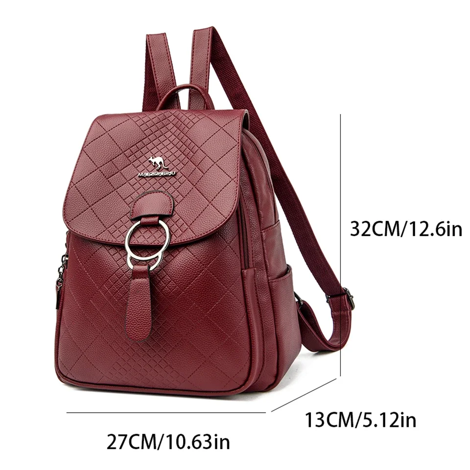 Luxury Women Backpacks for Girls Casual Daypack Vintage Backpack School Bags for Girls Rucksack Mochila Sac A Dos