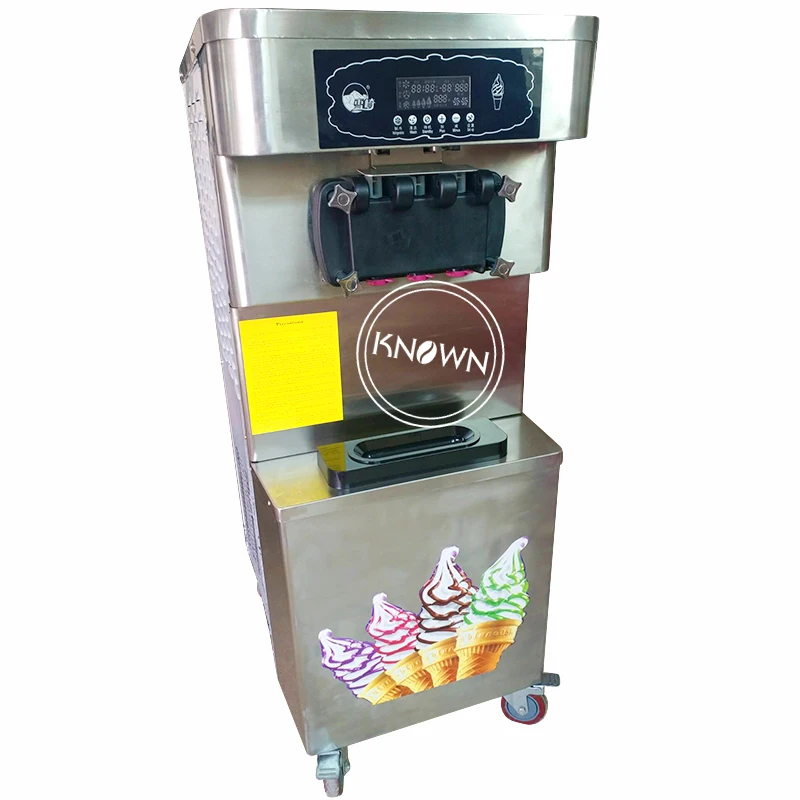 

2019 factory price stainess steel vending serve yogurt making commercial soft ice cream machine