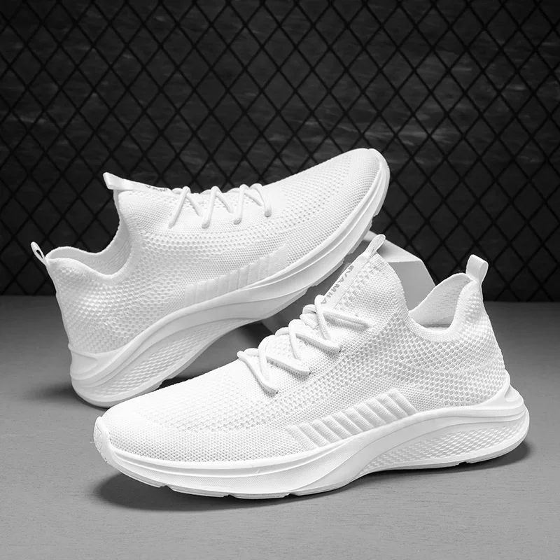 Men's Sports and Casual Shoes Couple Tennis Running Shoes New Mountaineering Shoes Basketball Shoes White Casual Shoes