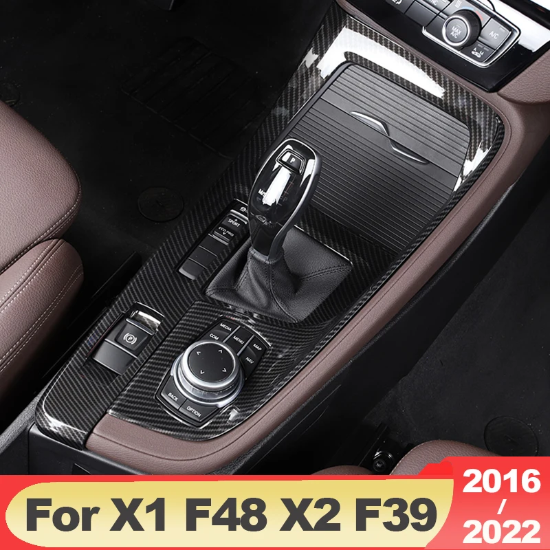 For BMW X1 F48 X2 F39 2016 2017 2018 2019 2020 2021 2022 ABS Car Internal Gear Shift Box Panel Cover Trim Frame Accessories