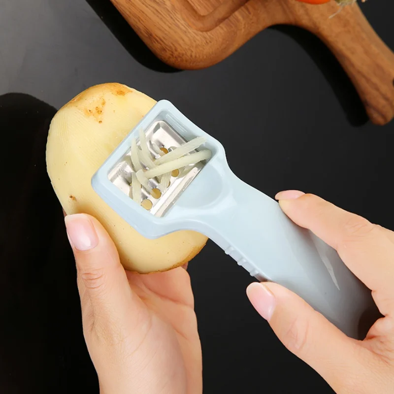 Carrot Grater Multifunction Double Head Dual Purpose Peeler Potato Cucumber Grater Masher Kitchen Accessories Home Cooking Tools