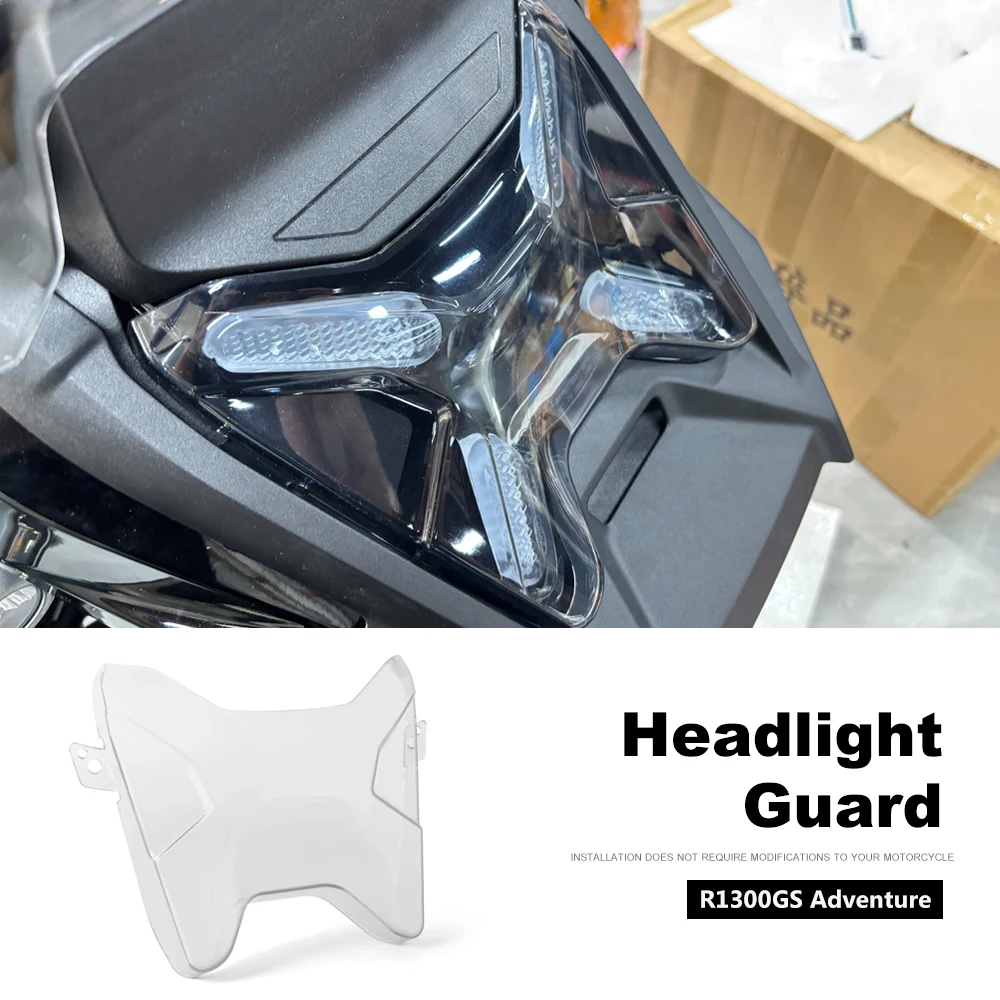 

Защитная накладка на фару мотоцикла R 1300 GS Adventure, акриловая защита фары для BMW R1300GS Adventure