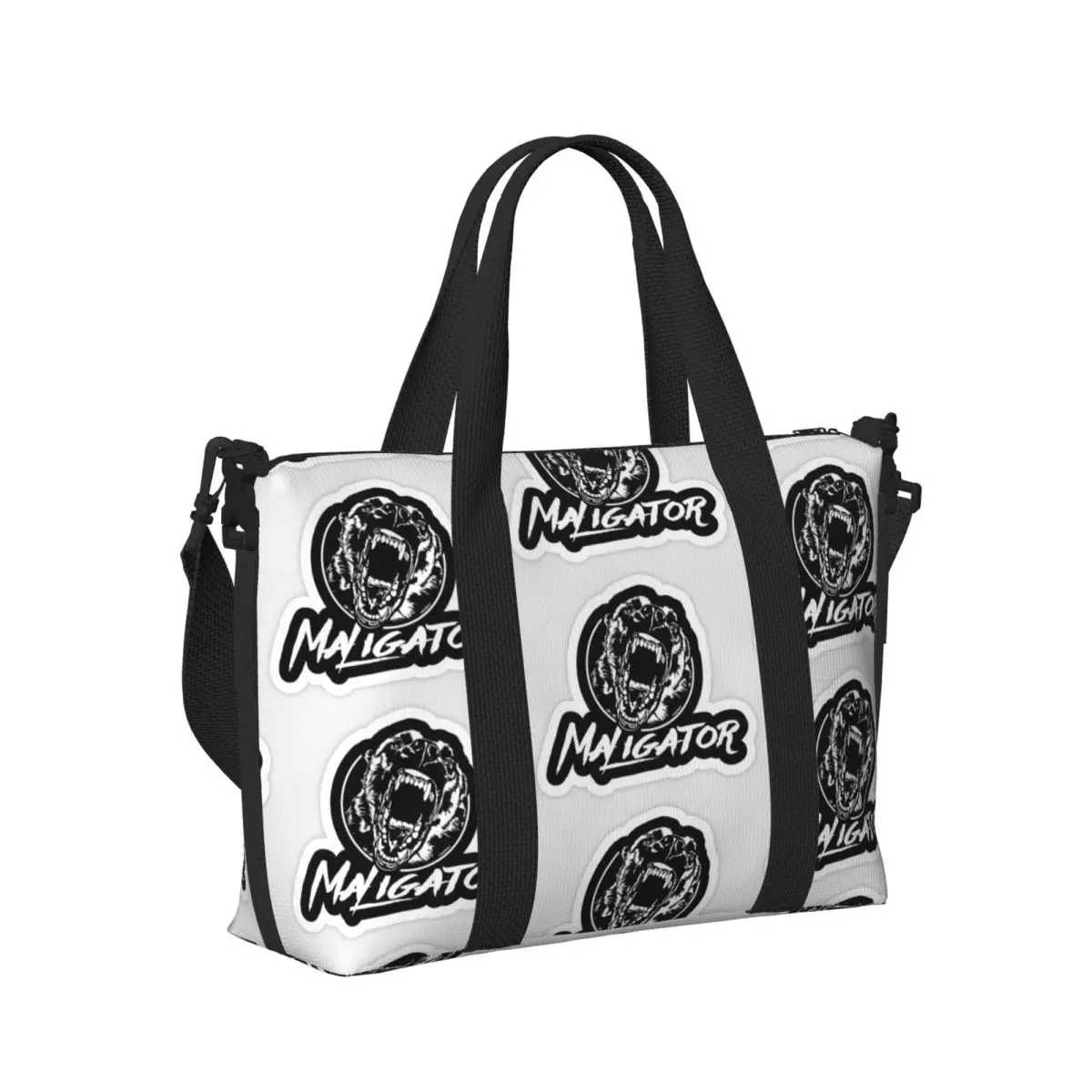 

Belgian Shepherd Dog Malinois Mechelaar Beach Travel Bag Large Capacity Tote Bag for Gym Yoga Women Shopping Duffle Shoulder Bag