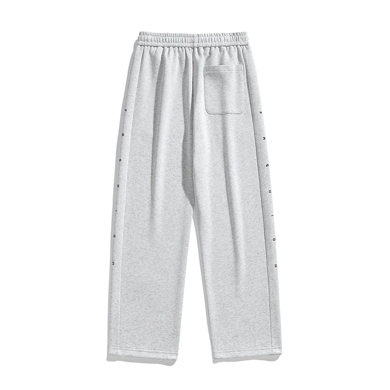 Sport Trousers Side Hand-printing Design Drawstring Design Fashionable Casual Comfortable Outdoor Autumn Men Female Sweatpants