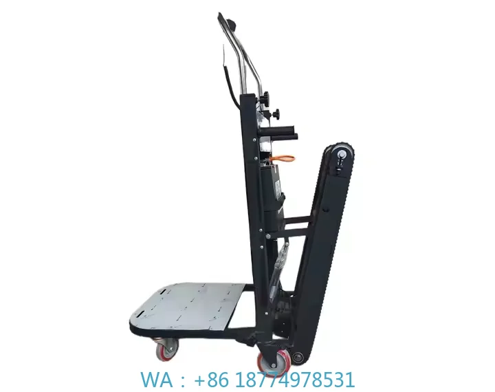 Cart Staircase 400KG Crawler Climbing Stairs Handcart High Power Thickening Electric Crawler Climbing Machine