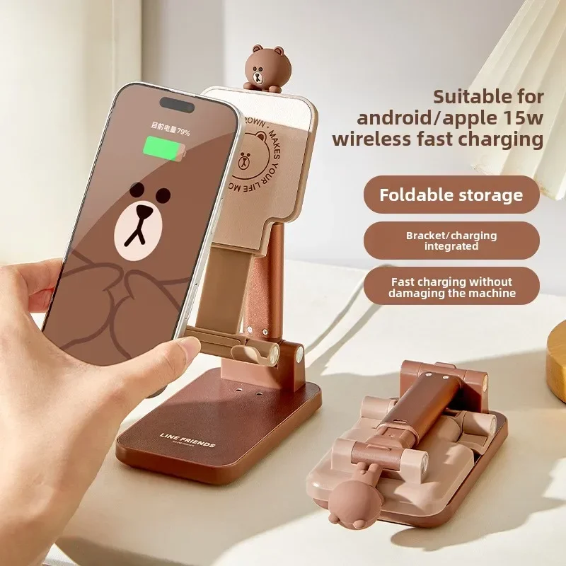 

Wireless Charger Fast Charging Type C Charger Holder Ultra High Speed Stand for Cell Phone Iphone Samsung Chargers 15 Pro Max