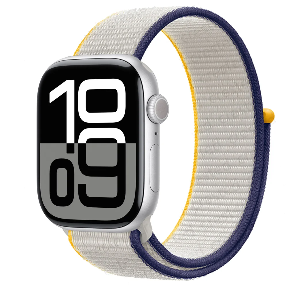 Neues Nylon-Schlaufenarmband für Apple Watch Band 12 11 42mm 46mm 44mm 40mm 41mm 45mm 49mm Armband Correa iWatch 10 9 8 7 6 SE3 Ultra 4