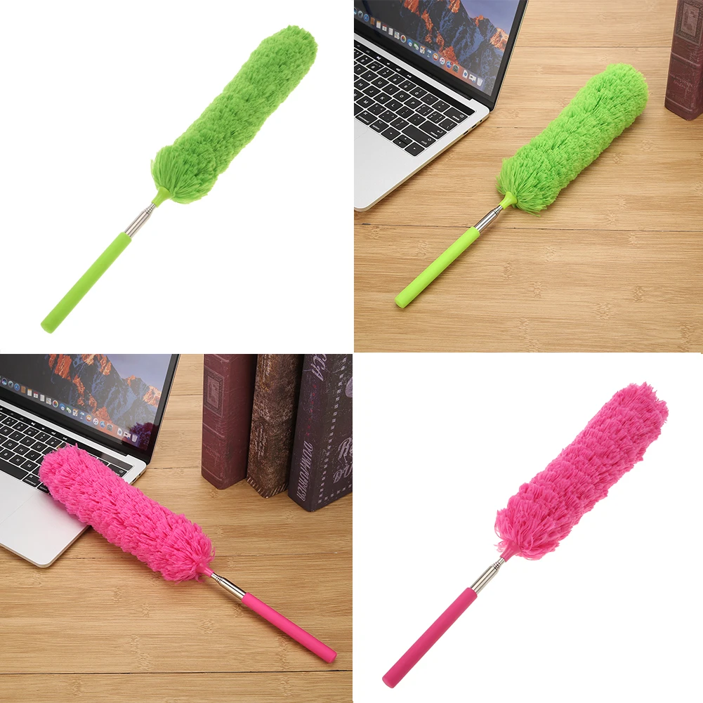 Adjustable Stretch Microfiber Duster Eco-Friendly Static Suction Dusting Brush Microfiber Dust Mites Cleaning Tools