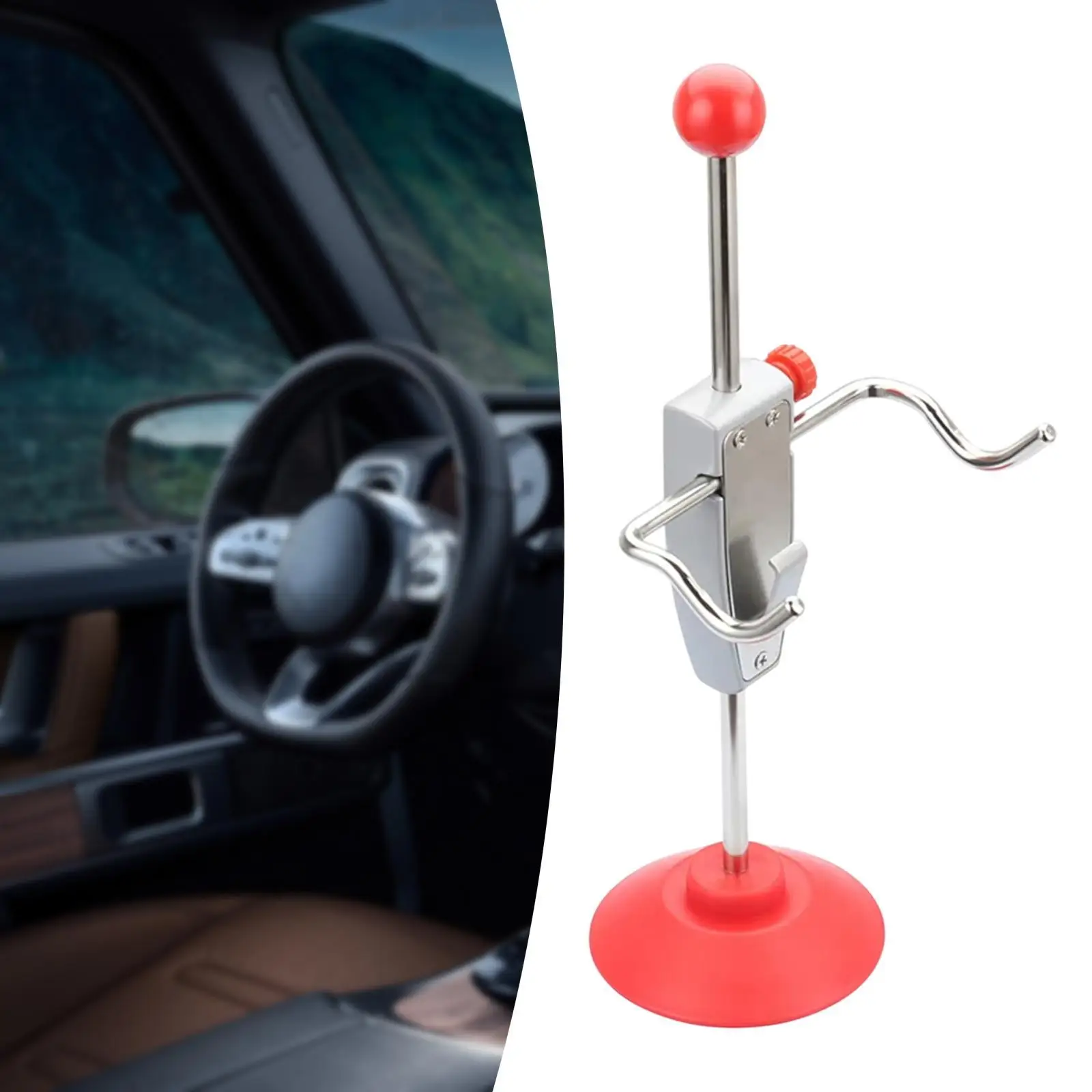 أداة حامل عجلة القيادة، أداة إصلاح السيارات والشاحنات المعدنية، ثابتة بقوة