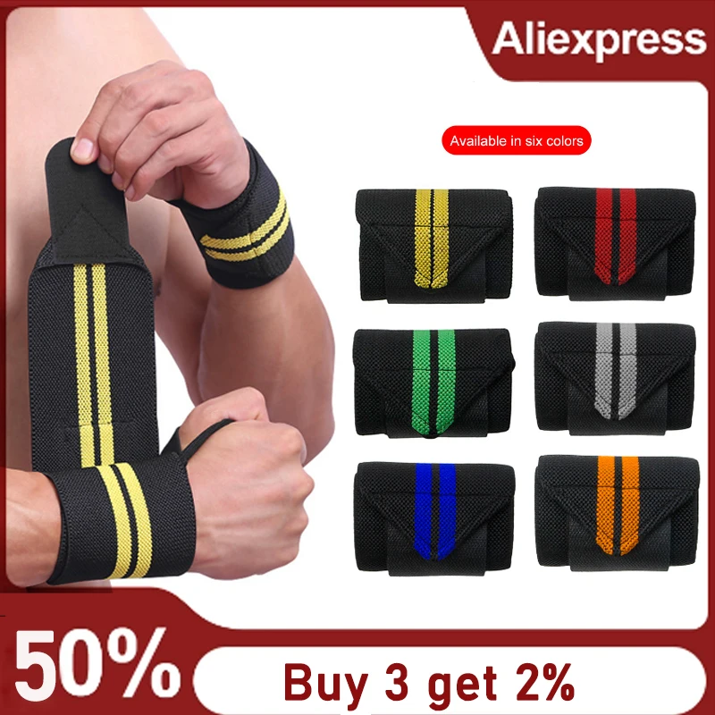 Adjustable Wrist Straps Men Women Elastic Wristband and Wrist Fixers of Athletes Powerlifting Wrist Straps 1PC Hand Brace Access