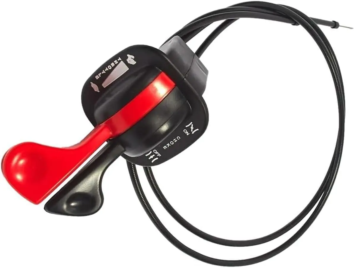 1734506SM Throttle Choke Cables Dual Control Assembly Compatible with Briggs Stratton Baron Simplicity 16HP-23HP 38In -50In