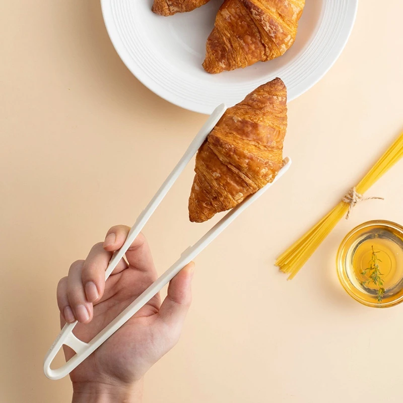 

One Piece Silicone Food Kitchen Prevent Hot Bread Cake Clip To Domestic High Temperature Frying Steak Clamp