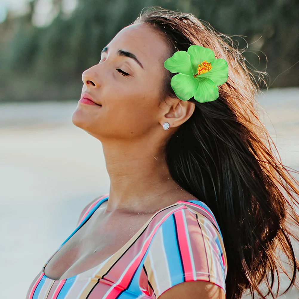 

6 шт., заколки для волос с цветами, шикарные заколки с цветочным принтом, аксессуары для волос с безопасной фиксацией для женщин, свадьбы, вечеринки, повседневного использования