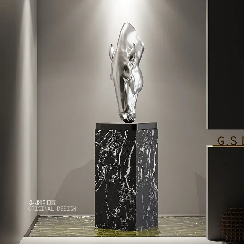 N81 Sculpture Large Floor-to-ceiling Ornament Hotel Lobby Corridor Sales Department Hall Clubhouse Villa Living Room Decoration