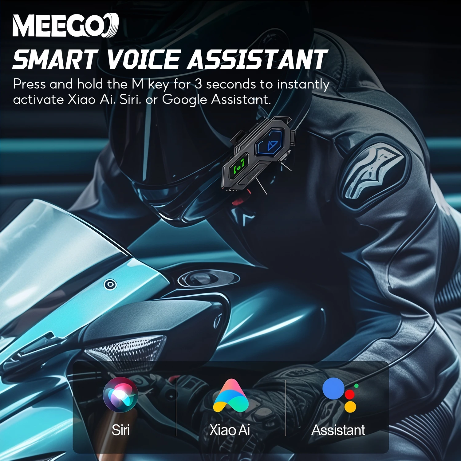 MeeGoo C8Pro Motorcycle Helmet - đánh giá và giá Universal Motorcycle Helmet Intercom Headset