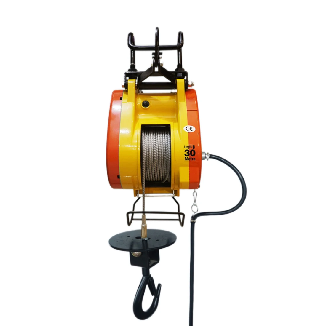 

220v small crane household lifting remote control portable wire rope electric hoist small King Kong electric hoist