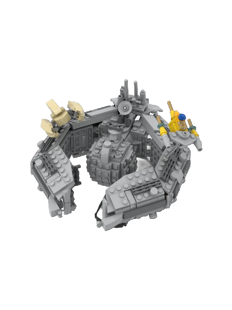 ชุดตัวต่อบล็อกขนาดกลาง ยานรบสตาร์ไฟท์เตอร์ สงครามอวกาศ สำหรับผู้ใหญ่ ตัวต่อทหาร ยานอวกาศจำลอง ของขวัญคริสต์มาส