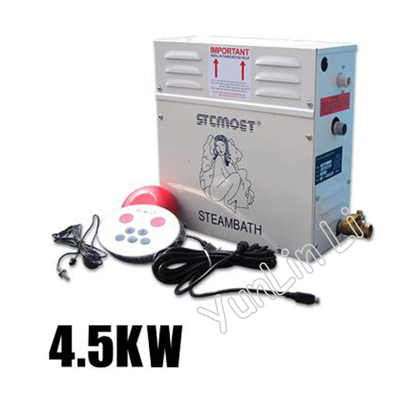 3KW/4.5KW Steam Generator Home Steam Machine Sauna Bath SPA Steam Shower 220V with Digital Controller