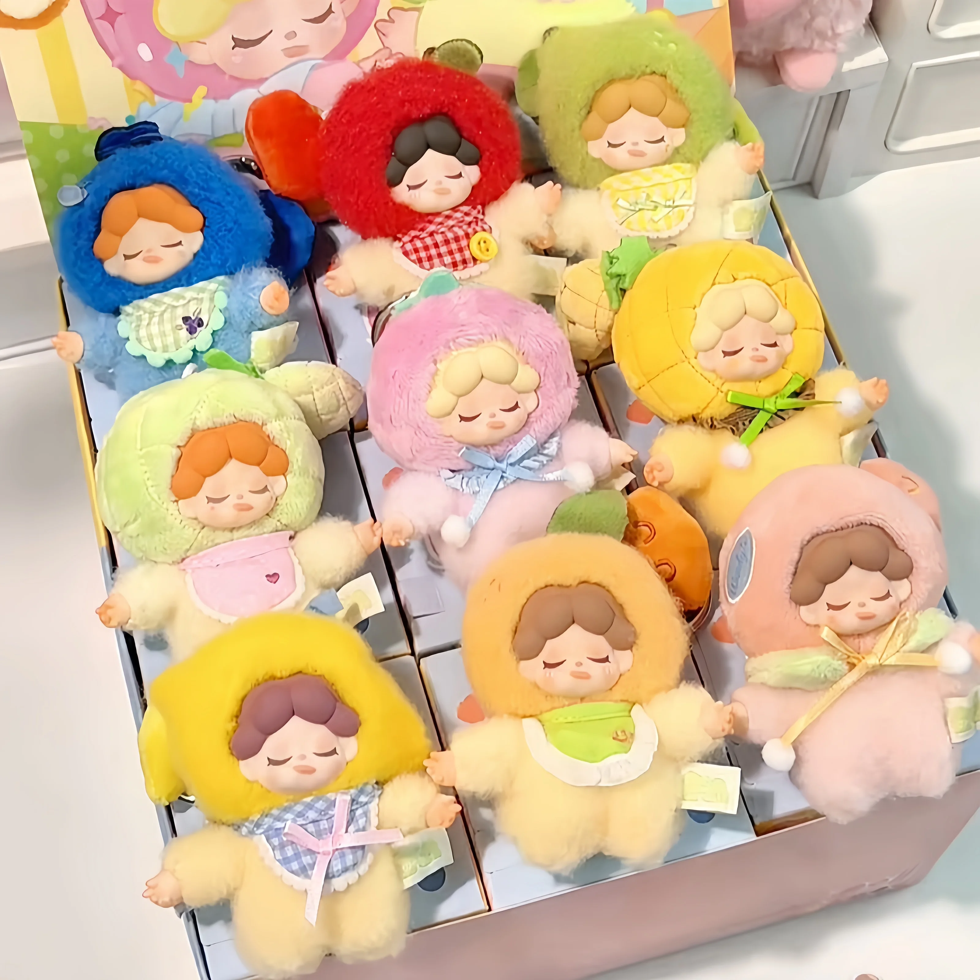 

Mini Wendy Wendy Fruity Party Series Blind Box Anime Doll Surprise Bag Pandent Kawaii Fruity Action Figure Mysetry Box Doll Toys