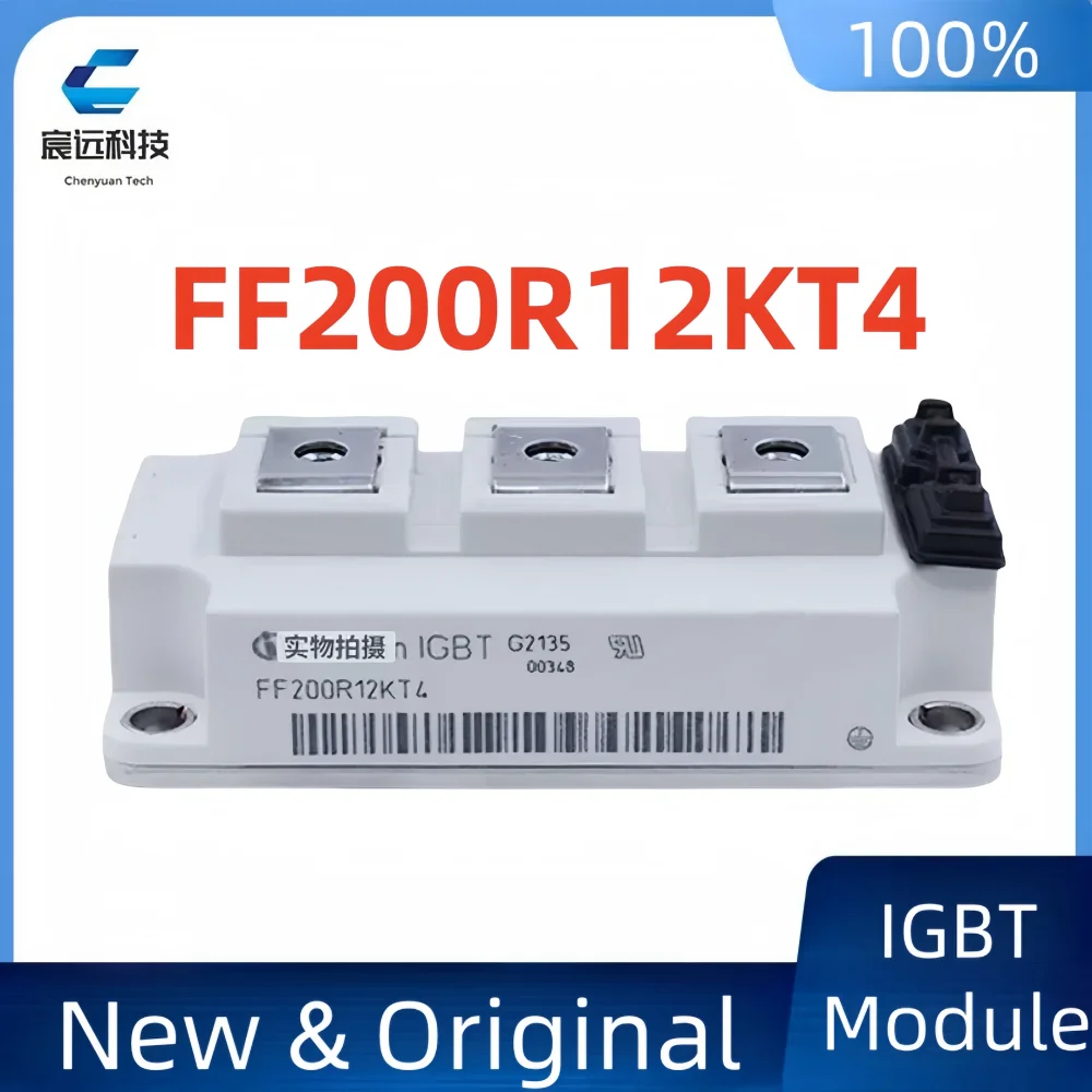 

FF200R12KT4 New Original IGBT Power Module 1200V 320A 1100W Infineon IGBT Module FF200 R12KT4 FF200R12KT4HOSA1 FF200R12KT4