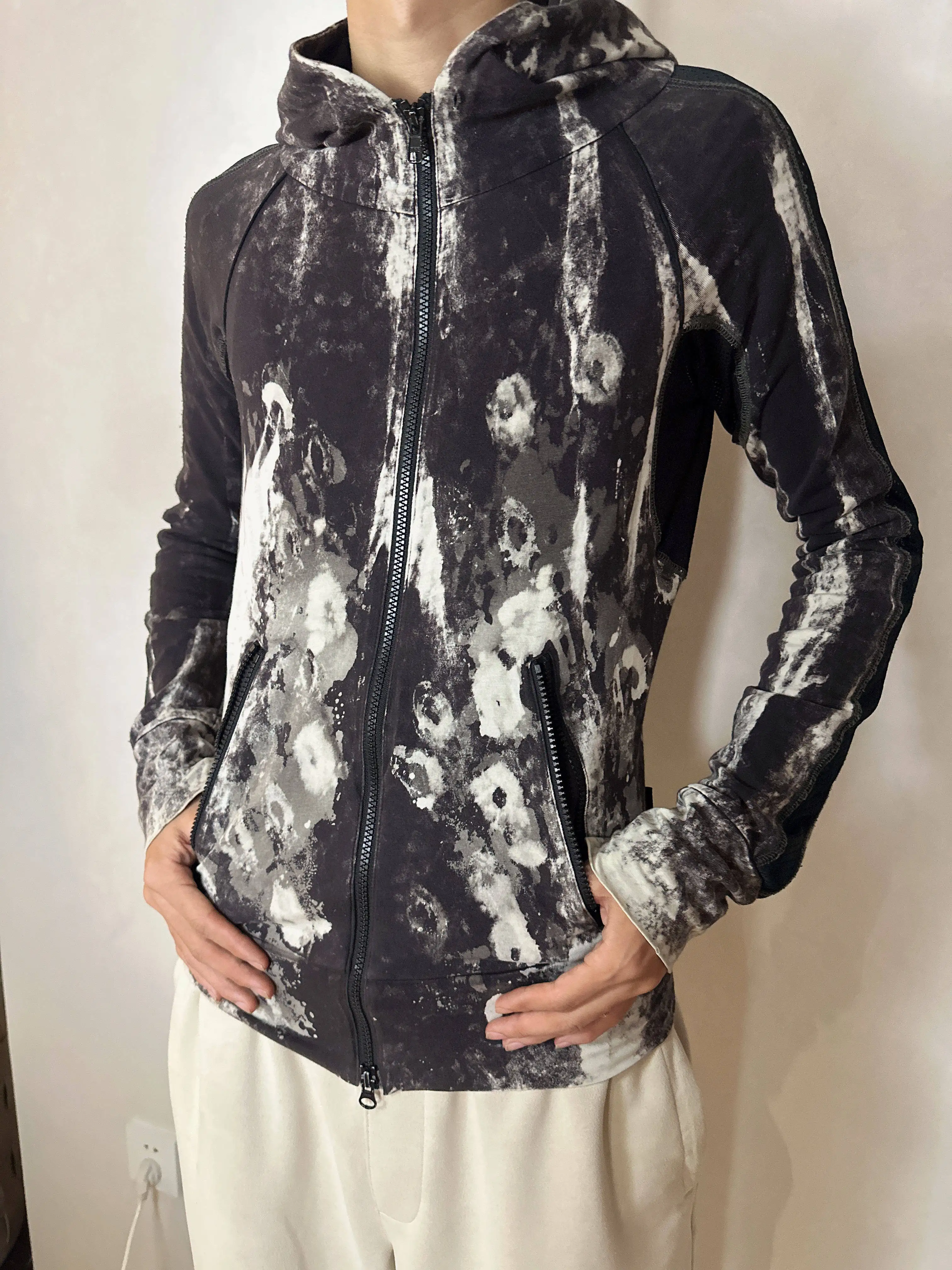 LGB Visual Subculture UC Vintage Dune Ink Splashing Boxer Hooded Jacket