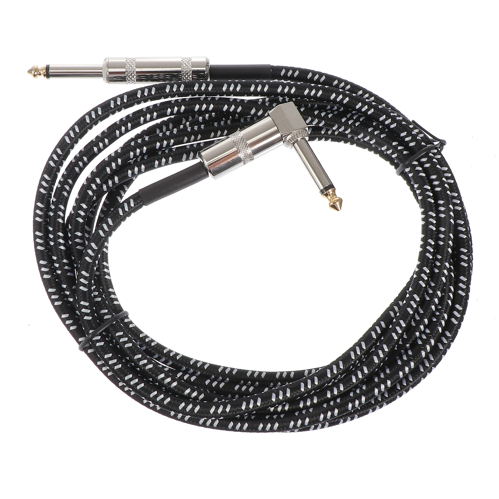 

10ft 20ft 30ft Audio Cord Copper Core Guitar Cable Professional Instrument Cable Electric Guitar Accessory Durable for Stage